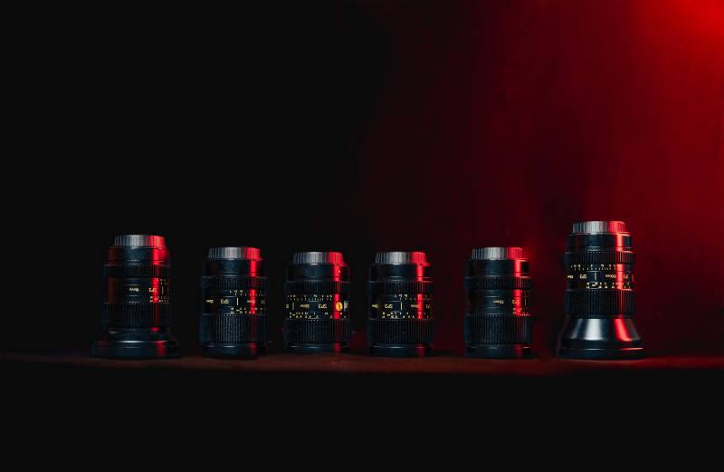 Location valise 6 optiques COOKE SP3 - 18mm / 25mm / 32mm / 50mm / 75mm / 100mm à Marseille