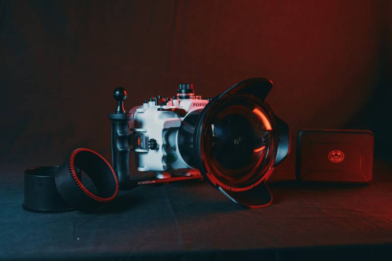 caisson étanche tournage mer caméra marseille