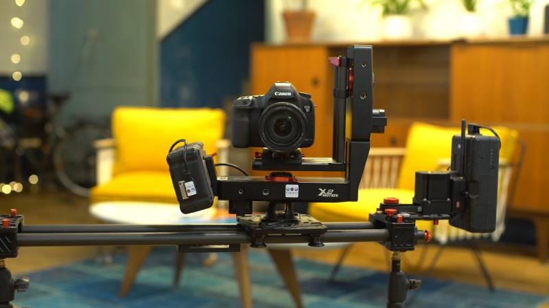 LOCATION SLIDER IFOOTAGE MOTORISÉ AVEC TÊTE MOTORISÉE À MARSEILLE