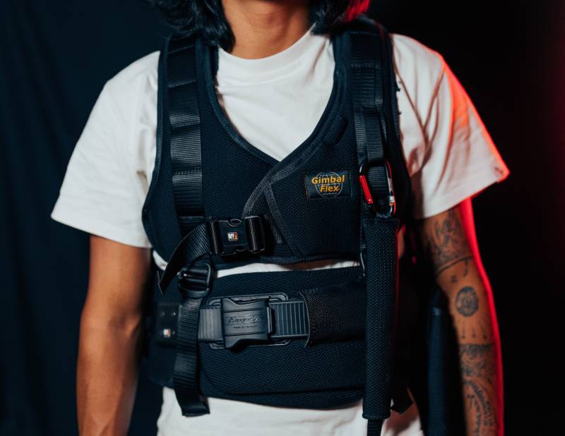 Gilet Easyrig Gimbal  pour femme disponible à location à Marseille